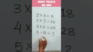 #maths #mathshack #mathbrainteaser #mathstricks #mathemagic