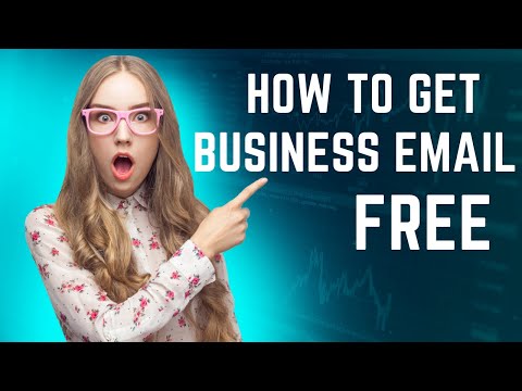 How to get a business email for fre