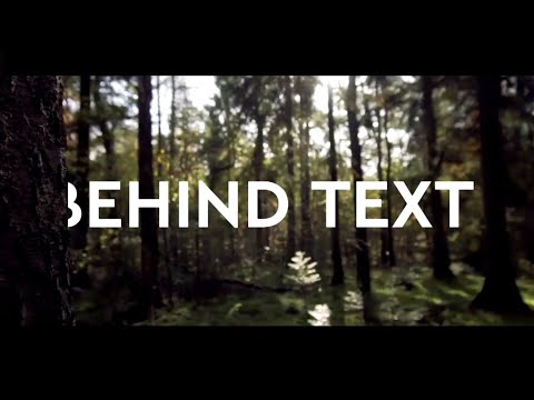 How to add behind text  in KINEMASTER