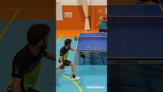 Slow Motion Table Tennis Topspin