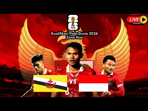 🛑Live indonesia vs brunei leg 2 kualifikasi piala dunia