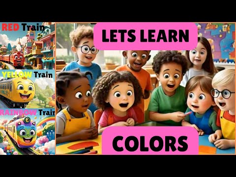 Train learning videos for toddlers colors | best learning colors for toddlers #colorsongsforkids