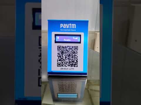 Paytm Sound box  demo for Live Paytm UPI payment by Talk It All  Soundbox