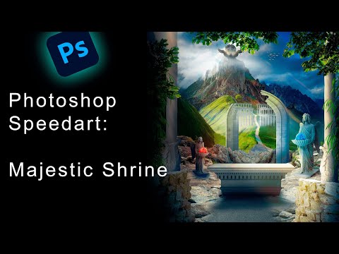 Photoshop Speedart : Majestic Shrine