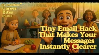 Tiny Email Hack That Makes Your Messages Instantly Clearer (Career Bites Episode 4)