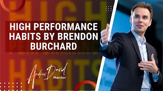 High performance habits by brendon burchard