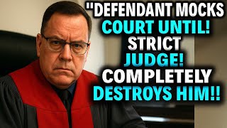 Arrogant FOOL Gets OBLITERATED By Savage Judge In Courtroom MELTDOWN!!