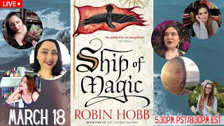 Ship of Magic Liveshow! | Liveship Traders Series Readalong #1