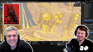 Opening The Original HUXLEY Blender 3D Files