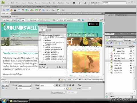 managework in dreamweaver cs4