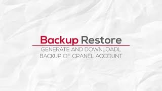 How To Generate And Download A Full Backup Of Your Cpanel Account