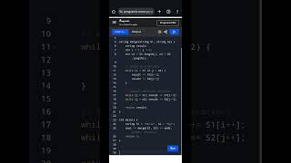 🔀 Merge Two Strings Alternately | C++ Code | Efficient String Problem