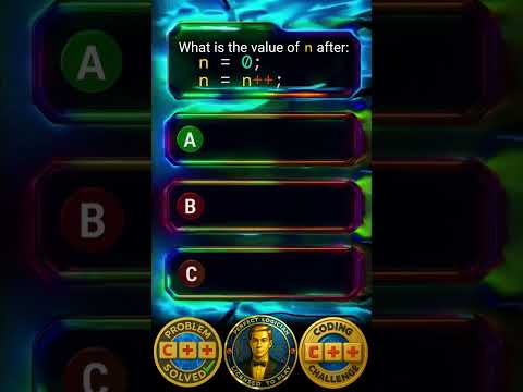 C++ Quiz: n=n++
