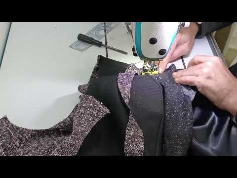 10- تشطيب الجاكيت باحترافية – الجزء الثالث Jacket Finishing – Part 3🔥🧵