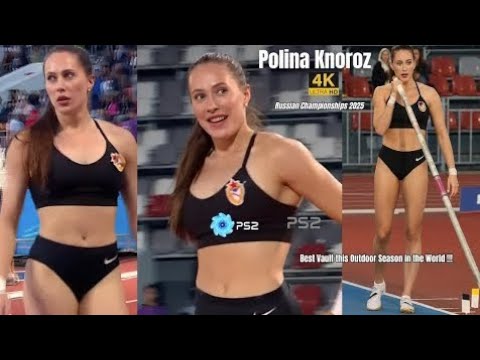 Polina Knoroz – Viral Pole Vault Athlete from Russia 🇷🇺