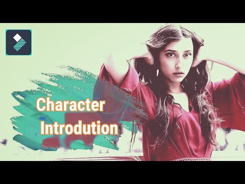 Character Introduction Freeze Effect in Filmora X | Filmora X Tutorials