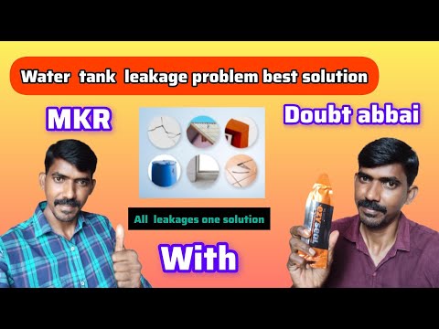 M-Seal Easy Seal for Water Tank Crack Repair –MKR electrical solutions |how to Tank crack repair | 