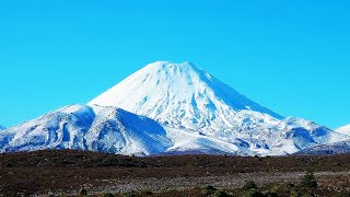 1 HOUR NON-STOP Relaxing Mountain Landscape Sounds from Tongariro National Park New Zealand ULTRA HD