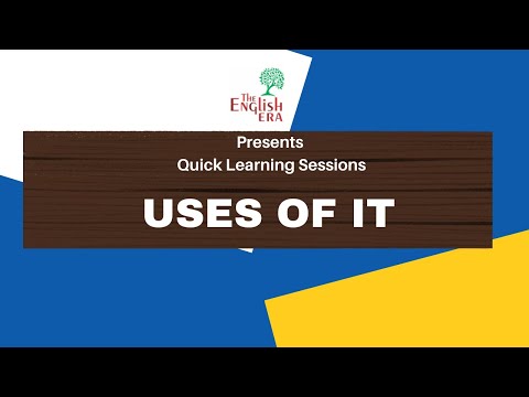 Learn How to Use It in English