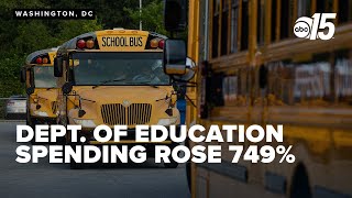 Government watchdog group reports DOE spending increased 749% over 25 years