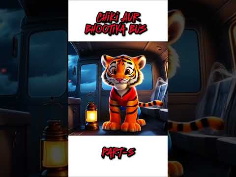 Part-5 Chiki Aur Bhootiya Bus #horrorstories #moralstory #hindikahani #viralshorts #3danimation