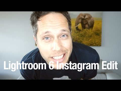 How I Edit My Instagram Photographs - Lightroom CC and Instagram edit