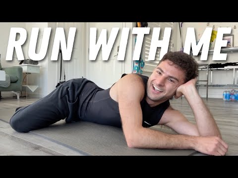GO ON A RUN WITH ME VLOG