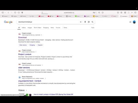 How to download Lombok.jar in macOS | Hibernate Framework | dhruvlenka