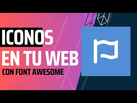 Agrega iconos en tu web con Font Awesome