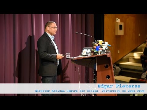 lecture Edgar Pieterse at the INTI conference "Urban Africa"