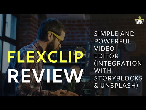 FlexClip Review 🎦 Simple and Powerful Video Editor (Deutsch/German)