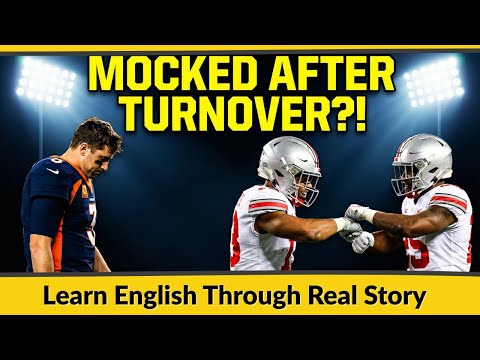 Titans players mock Shedeur Sanders — Learn English Through Real Short Stories