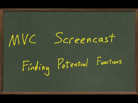 Potential Functions with 3 Variables
