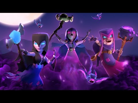 Witches compilation #clashroyle 🌬️