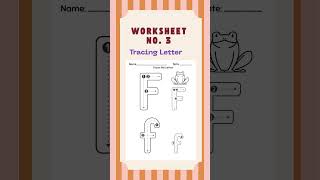 Letter F Writing for Kids I Alphabet Practice with Free Worksheets Preschool & Kindergarten Learning