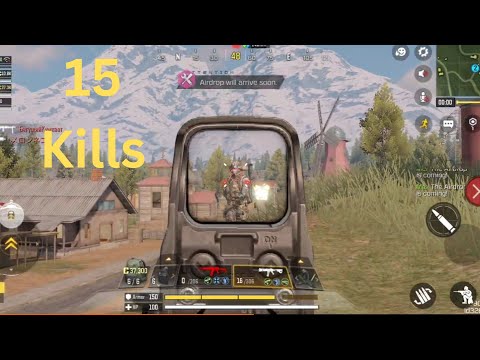 "AK117💥 Becomes a Beast😳 15 kills COD Mobile BR Gameplay 🎮 | Live Commentary "@Hrk18CODYT #codm 