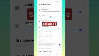 Mobile me volume set kaise kare | vivo #shorts #shortsfeed #volume