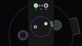 Celtic vs Rangers – Fierce Marble Football Rivalry! ⚽ #celtic #rangers #football #marblefootball