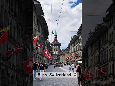 Bern, Switzerland #swisswatch #safestcountries #europe #switzerland #views #beaty #nature #shorts