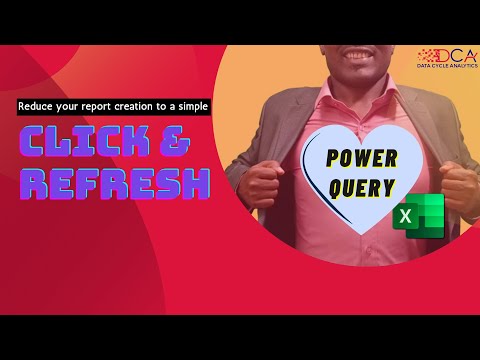 Excel Power Query and Power Pivot [Change the way you work with Excel] -Combine multiple Excel files