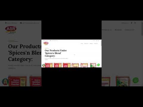 Indian Spices Website Design Portfolio | Savor the Delights | JWebMaker