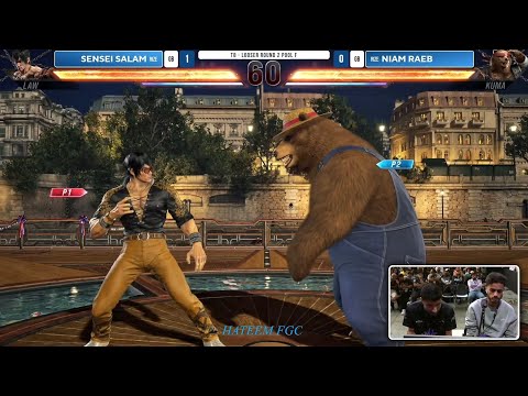Sensei Salam (Law) vs Niam Raeb (Kuma) ➤ Evo France 2025 Day 2 - Tekken 8