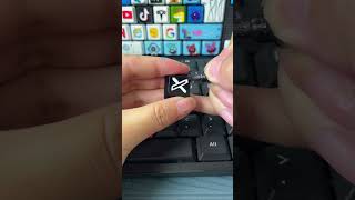 Drawing Twitter on the keyboard part2 #shorts #diy #art #keyboard #tiktok #trending #fyp #twitter