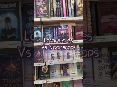 Books from local stores or bookshops? #booktok #cozyvlog #books #bookishthings #fypシ #shorts