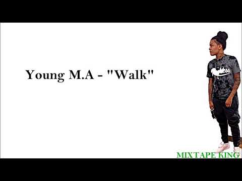 YoungMa "walk" Lyrics On Screen