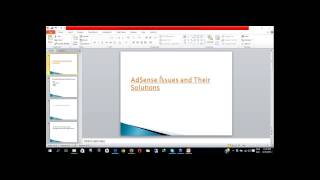 Adsense Issues and Their Solutions