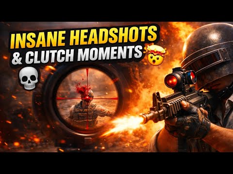 Insane Headshots & Clutch Moments | PUBG Mobile