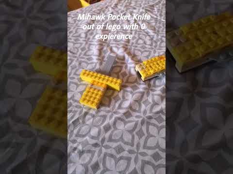 Mihawk Lego Knife with 0 expierence #onepiece