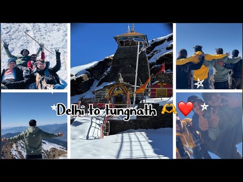 Delhi to tungnath and devriyatal 🏔️