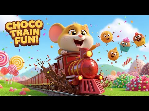 Mouse’s Chocolate Train | Funny Kids Cartoon 🍫🚆